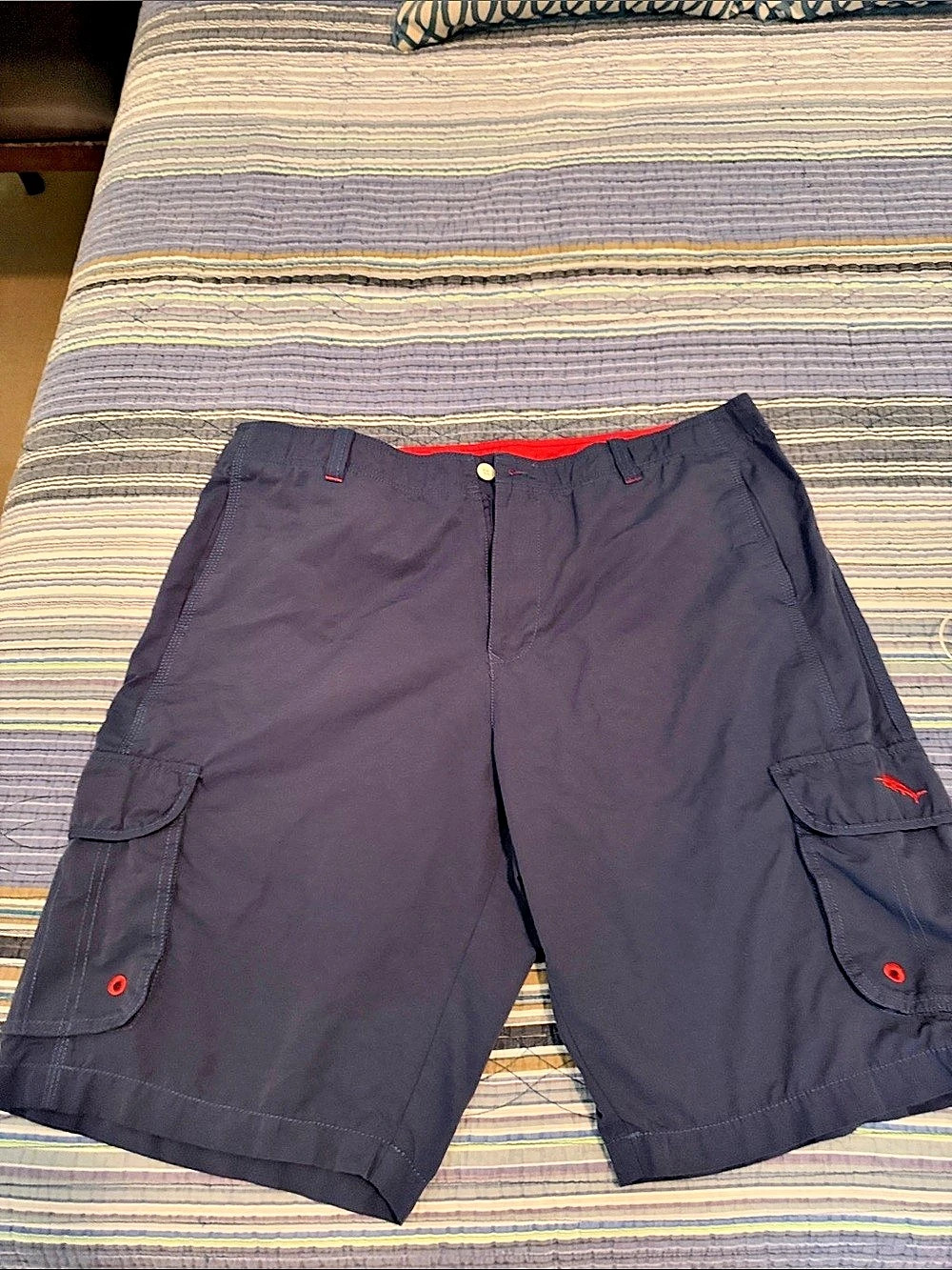 Tommy Bahama Navy Cargo Board Shorts